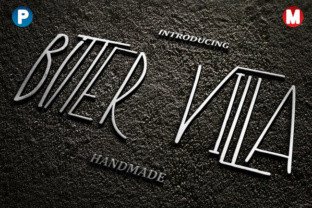 Bitter Villa Font: An Editorial Design Review