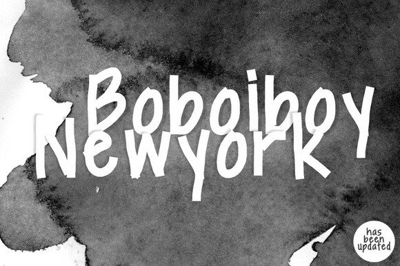 Boboiboy Newyork Font: Elevating Small Business Branding