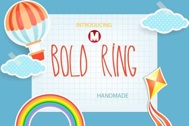 Bold Ring Font Review: Testing a Happy Handmade Typeface