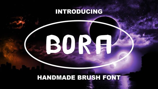 Bora Font: Elevating Digital Campaigns with Handmade Type