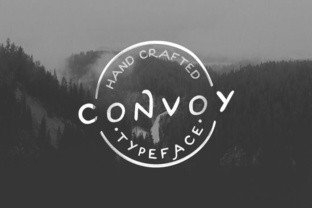Convoy Font: Elevating Campaign Visuals with Bold Display Type