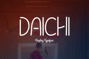 Daichi Font: Organic Stencil Style for Digital Campaigns