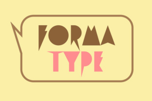 Forma Type: A Playful Display Font for Web Design