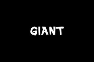 Giant Font: Bold Display Typography for Makers