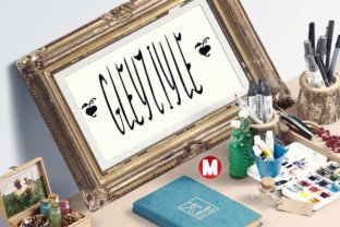 Gleyziyle Font: A Modern Display Typeface for Web Design