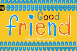 Goodfriend Font: Playful Typography for Digital Campaigns