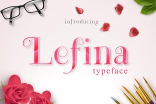 Lefina Font: A Modern Serif for Editorial Design