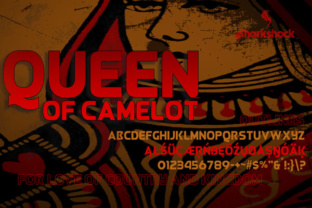 Queen of Camelot Font: A Web Designer’s Layout Test