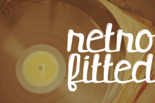 Retrofitted Font: Adding Warmth to Small Business Branding