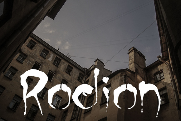 Rodion Font: Bold Branding for Dark Aesthetics
