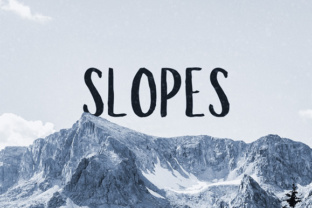 Slopes Font: Adding Vintage Warmth to Digital Layouts