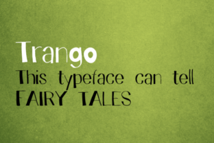 Trango Font: A Playful Display Typeface for Web Design